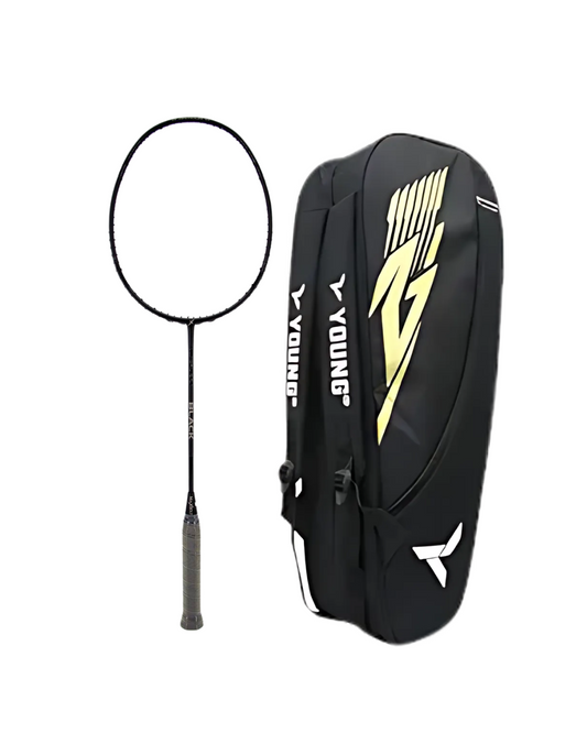 MAXBOLT BLACK COMBO BADMINTON RACKET